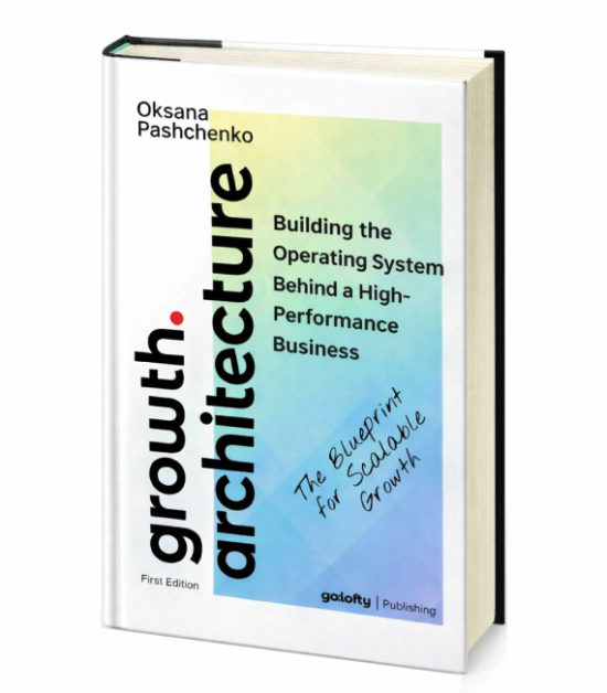 Book Growth Architecture - Oksana Pashchenko